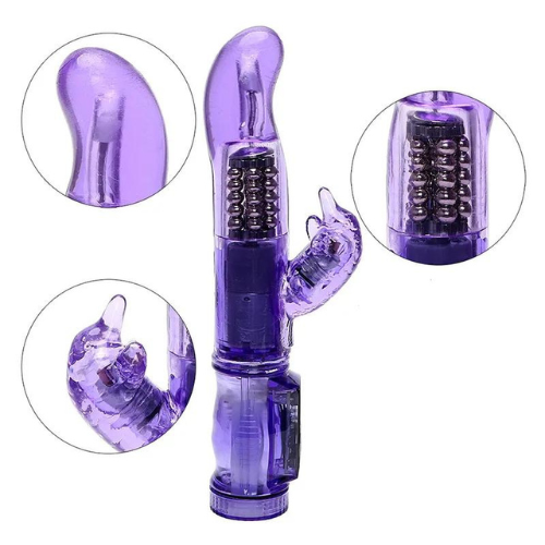 vibromasseur dauphin violet