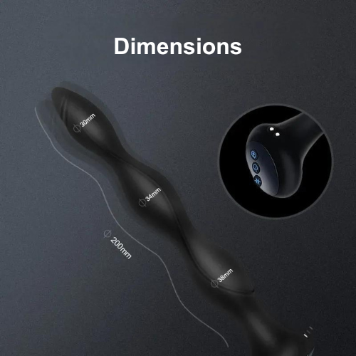 vibromasseur long noir