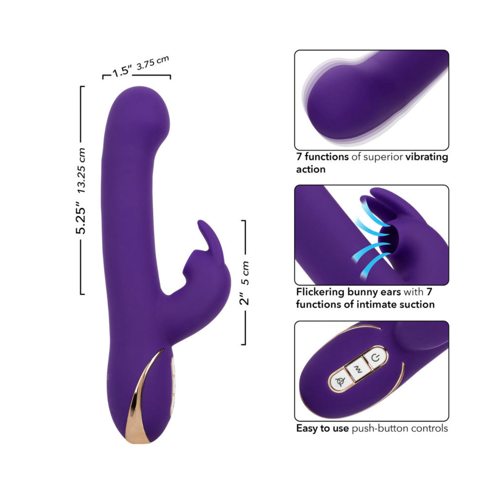 Vibromasseur Rabbit Succion Prestige Caracteristique 3