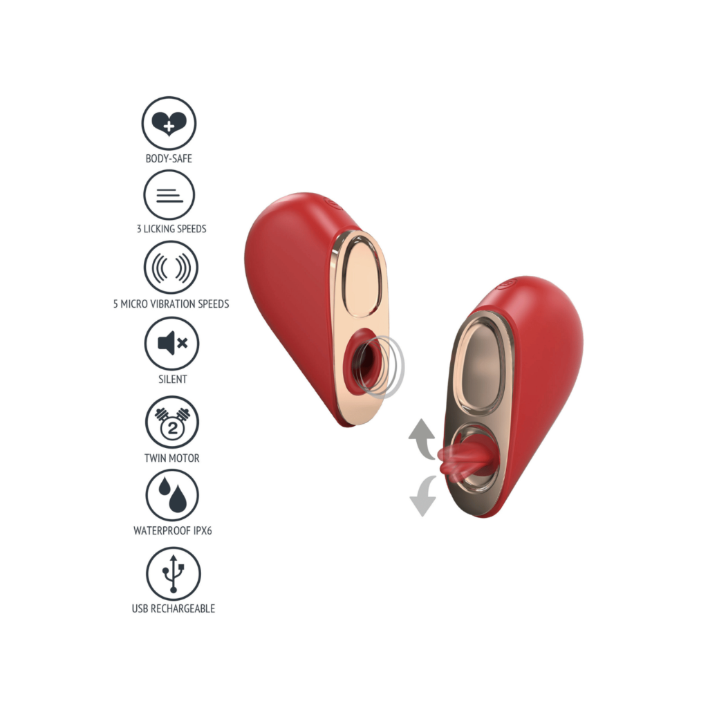 Stimulateur 2-en-1 Coeur Sensuel13