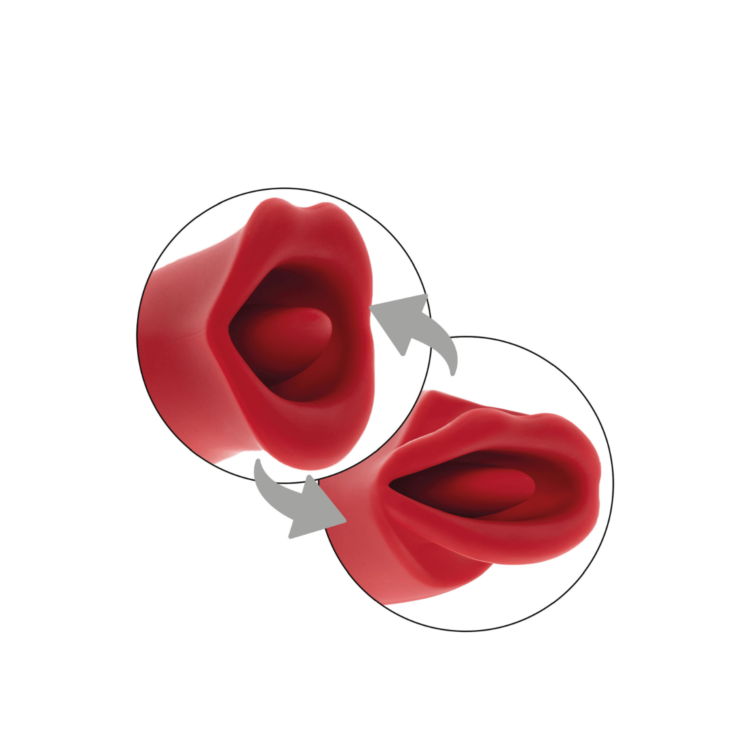 Vibromasseur Clitoridien Luxe Baiser 2