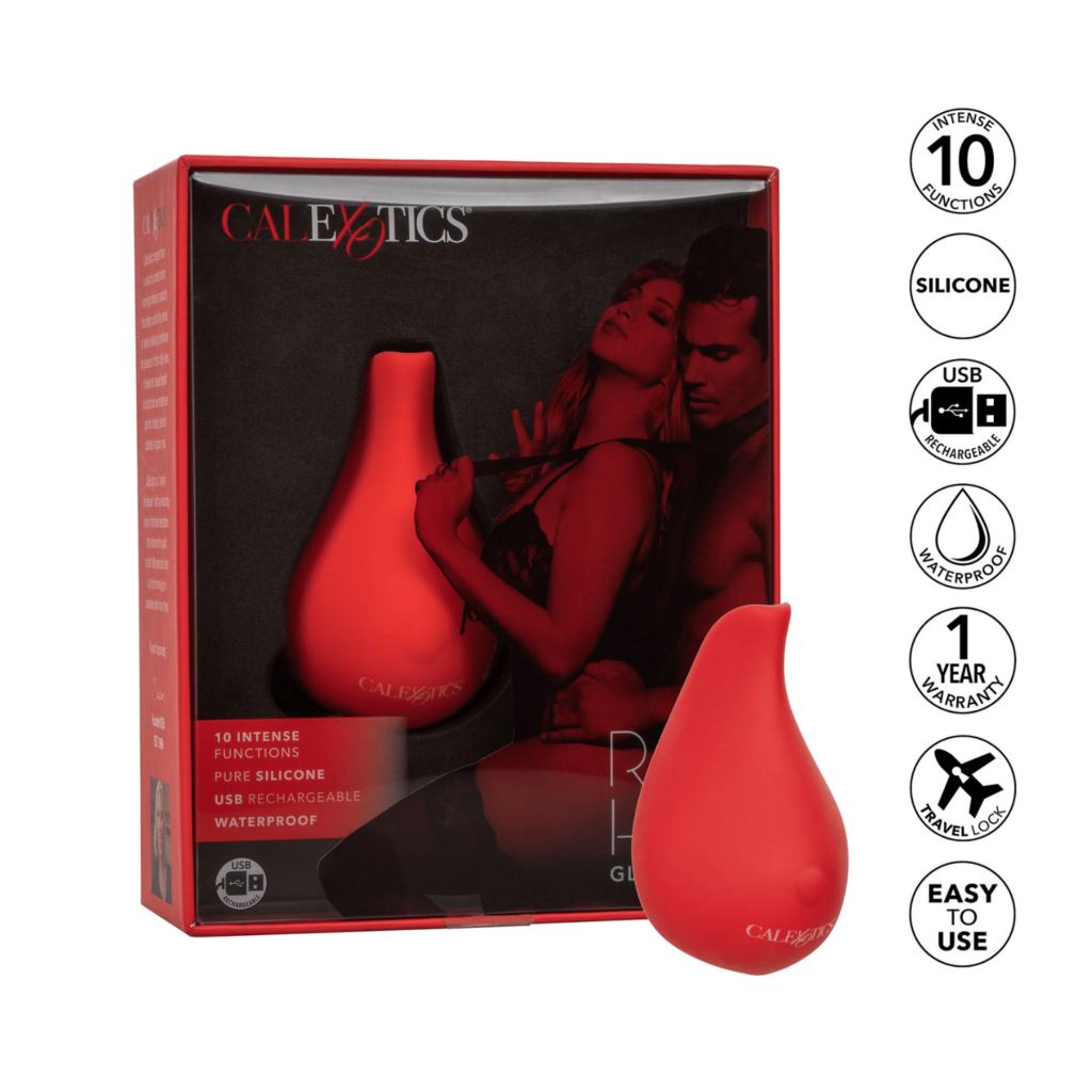 Vibromasseur Clitorien Glow Rouge 9