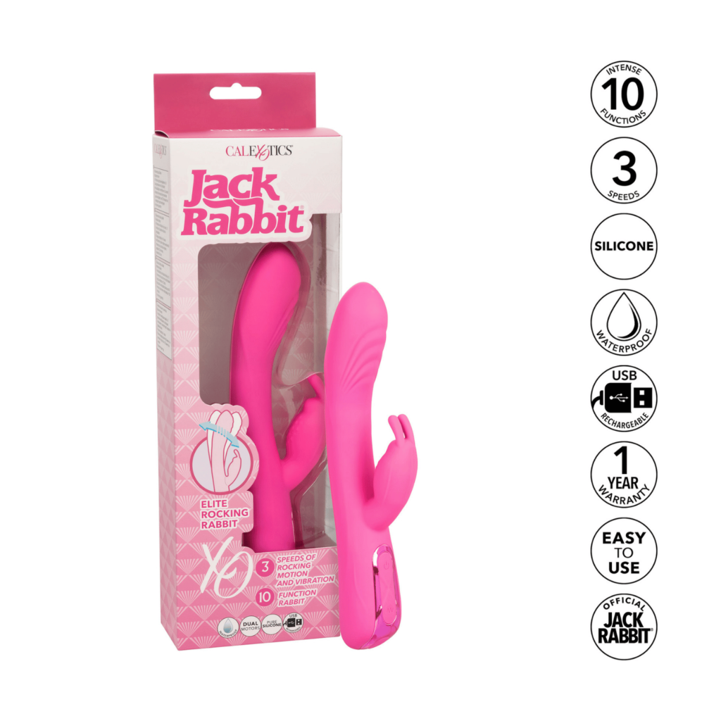 Vibromasseur Jack Rabbit Elite Rocking caracteristique 2
