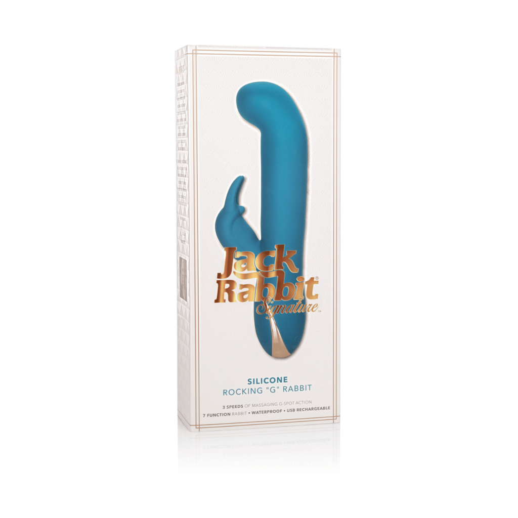 Vibromasseur Rabbit Silicone Rocking G Carton