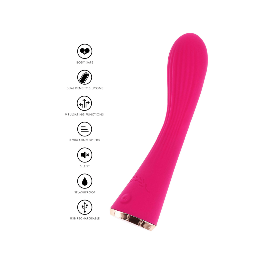 Vibromasseur Rose Ivy Caracteristique