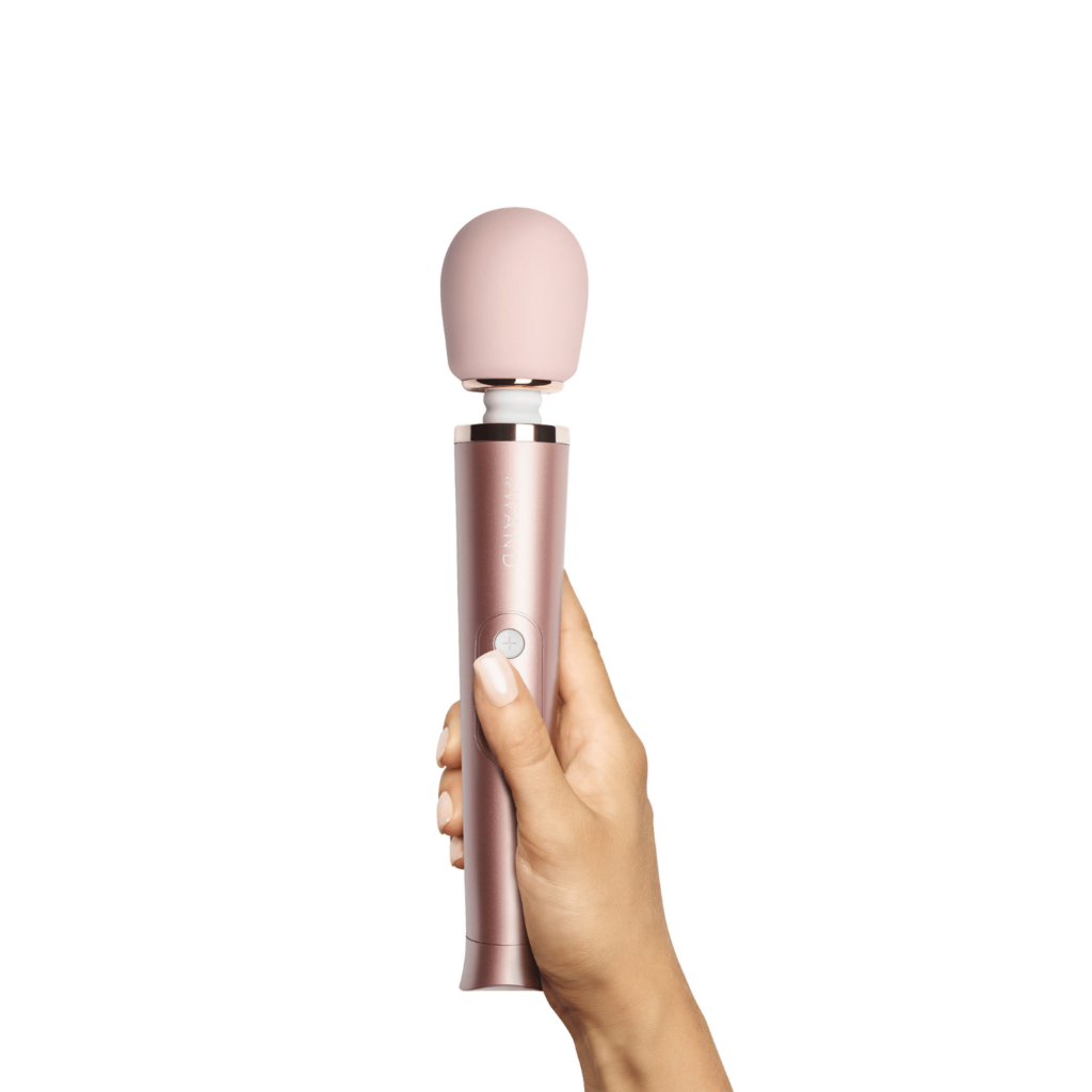 Vibromasseur Wand Élégance Rose or