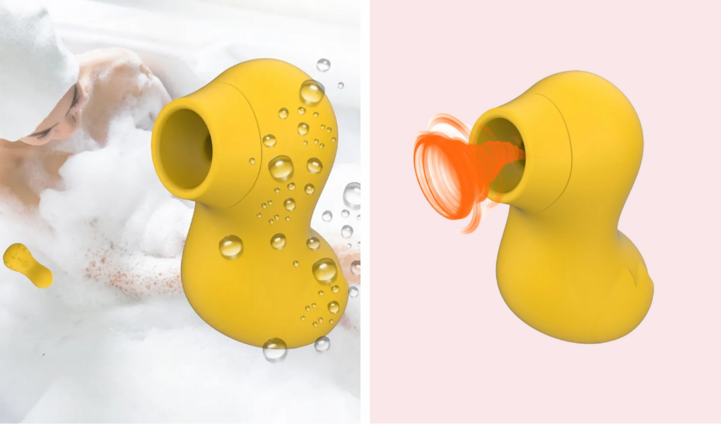 vibromasseur canard