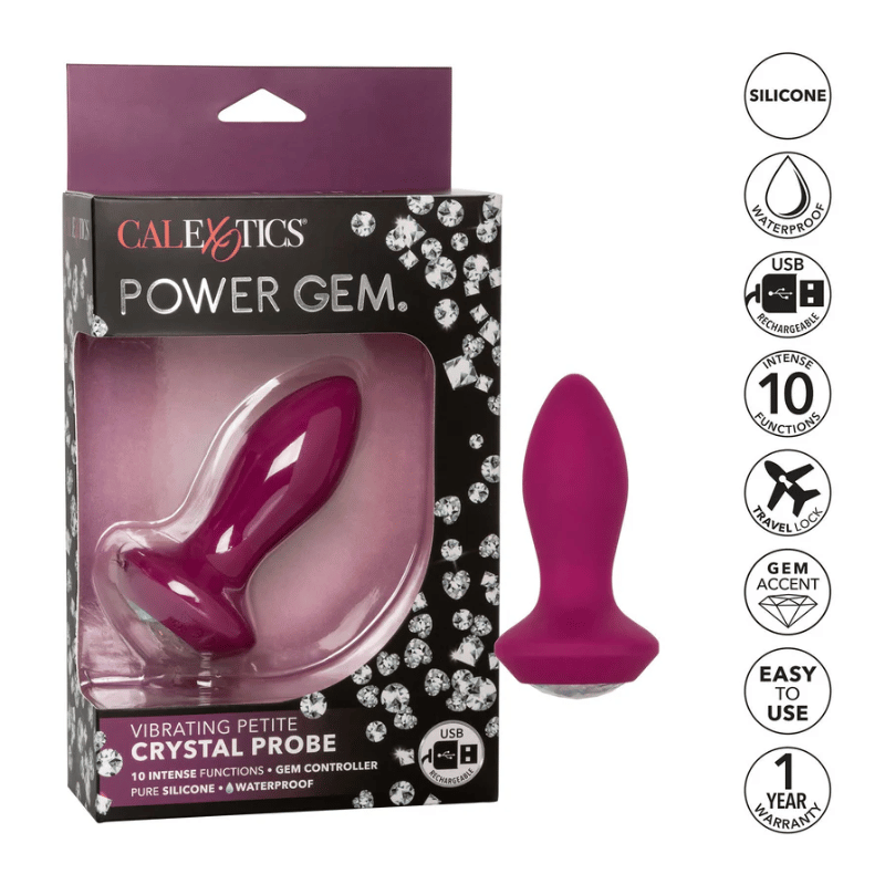 Plug Vibrant Gemme Bliss 18