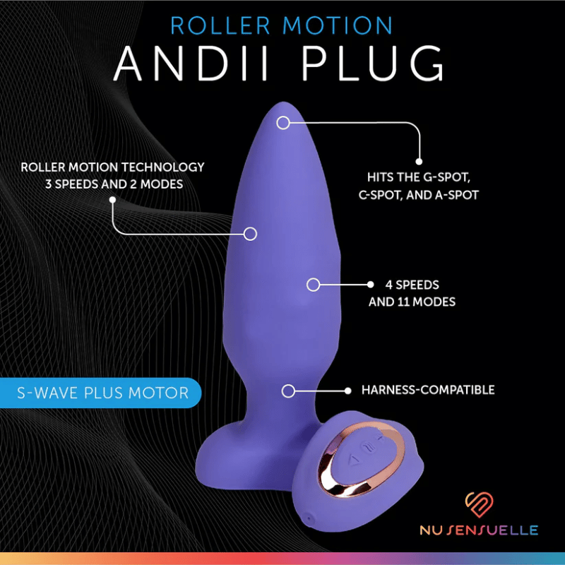 Plug Vibrant Noir Pulse Rider 10