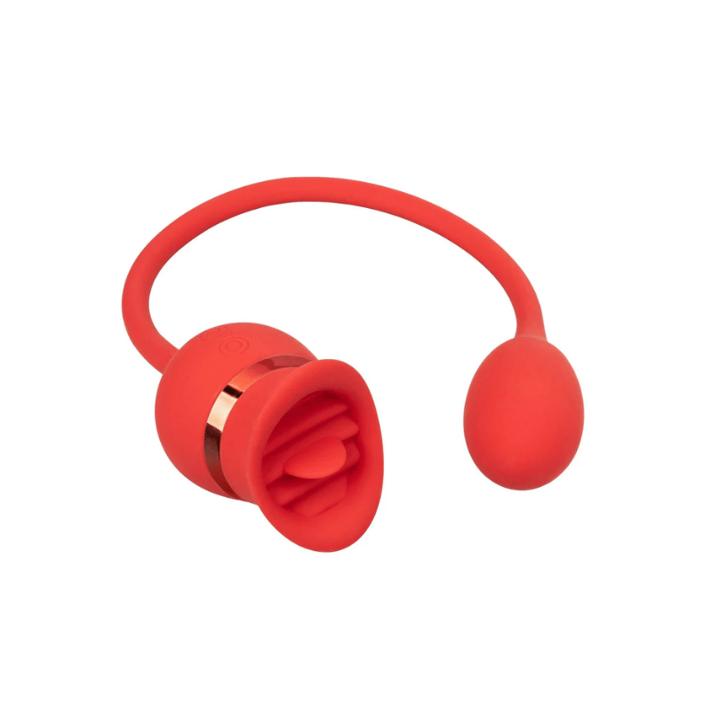 Vibromasseur Duo Langue Rose 8