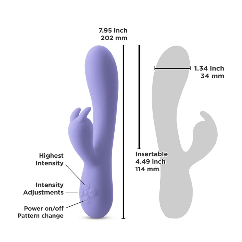 Vibromasseur Bunny Violette Ardent 6