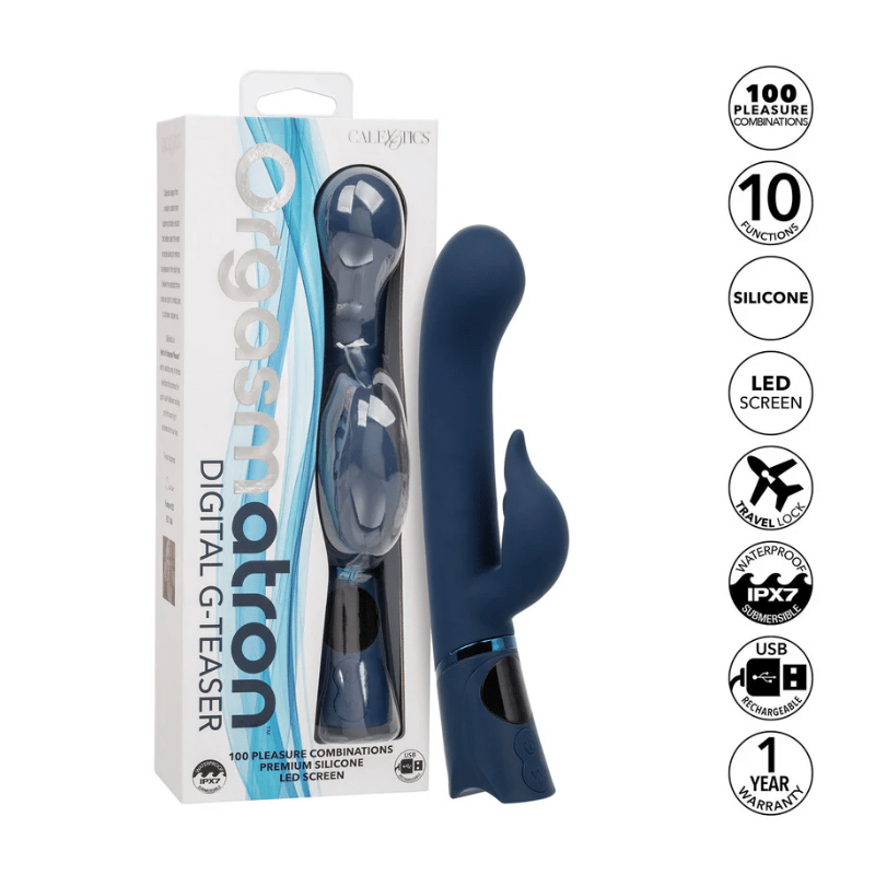 Vibromasseur G Dual Bleu Éclat 4