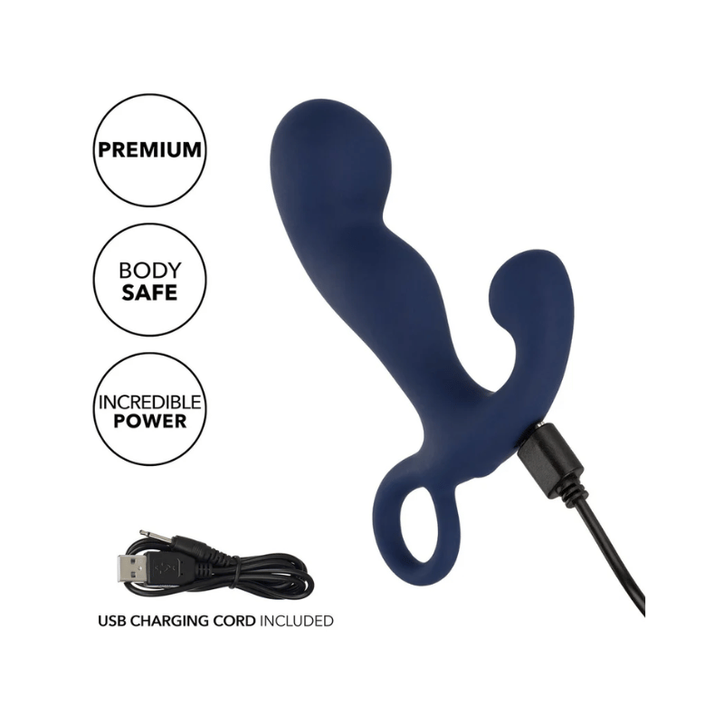 Vibromasseur Prostatique Bleu Cobalt 5