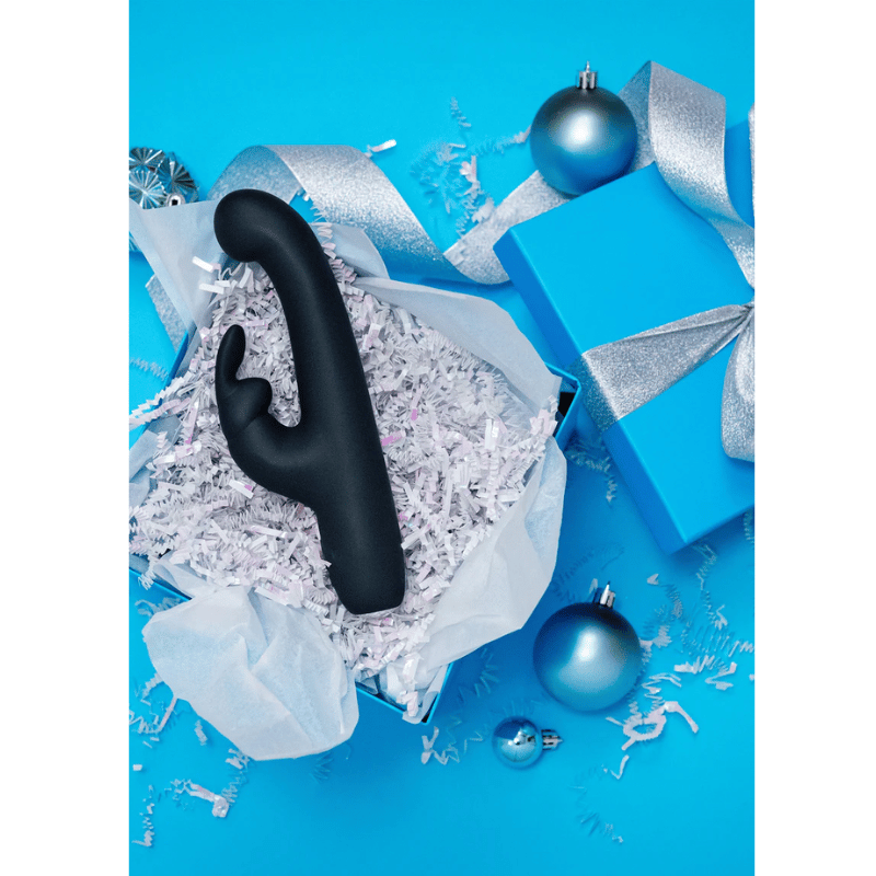 Vibromasseur Rabbit Noir Élancé 7