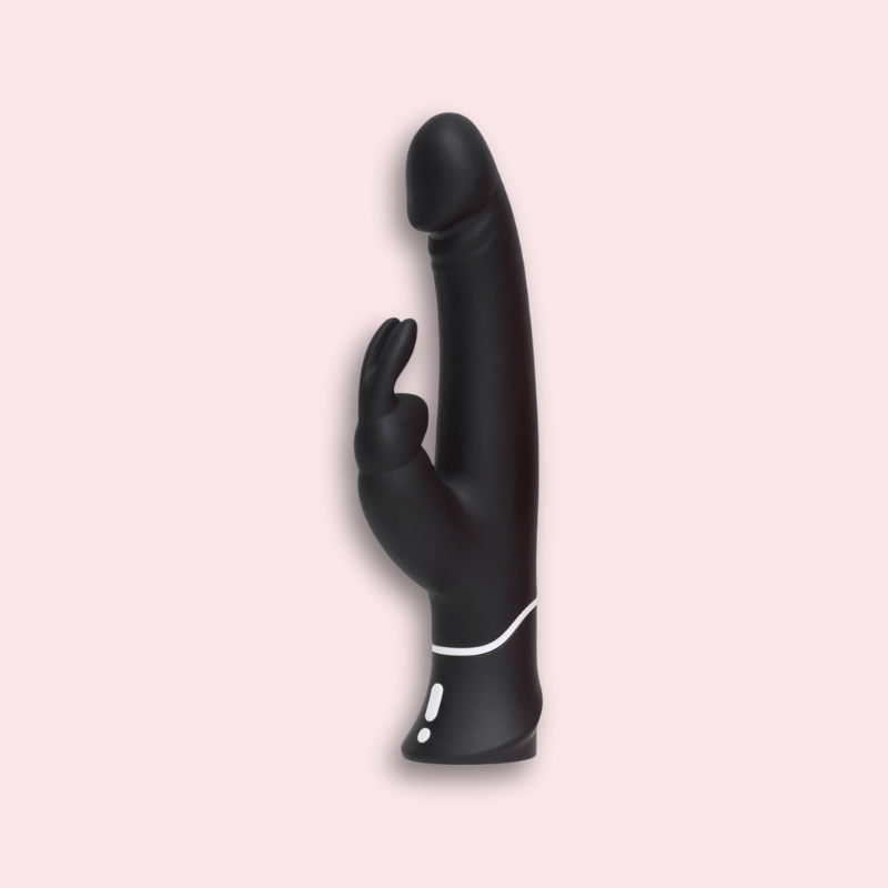 Vibromasseur Rabbit Velours Noir