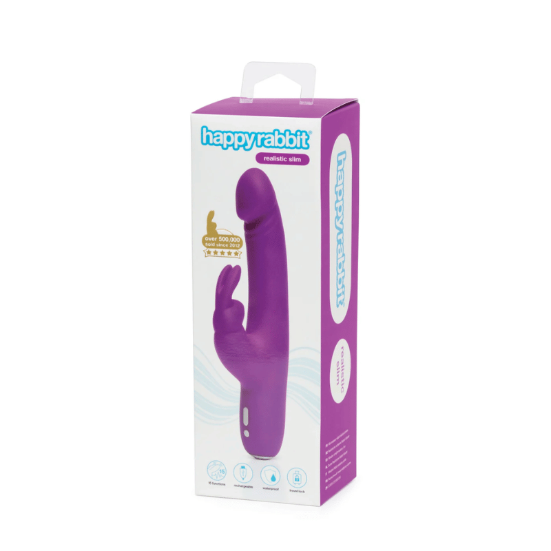 -Vibromasseur Rabbit réaliste 2