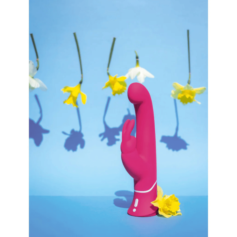 Vibromasseur Rose Courbe Velours 9