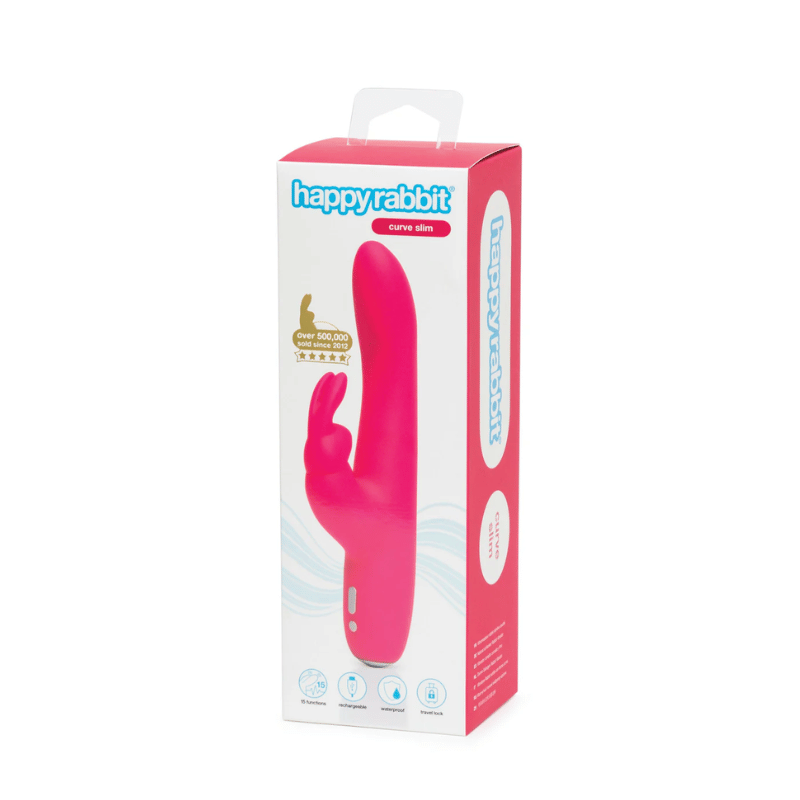 Vibromasseur Rose Duo Élancé 2