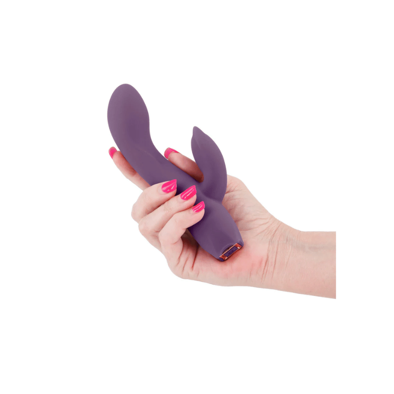 Vibromasseur Duo Velvet Améthyste 8